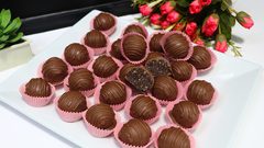 "حلي صيامك"حلوى كرات البسكوت الفاخره