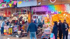 أجواء تحضيرات أسواق قطاع غزة للعيد