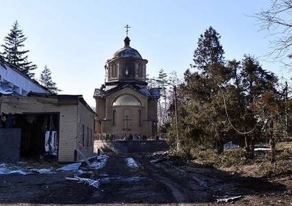 خلال قداس عيد الفصح- ضحايا بقصف أوكراني في دونيتسك
