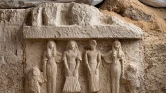 الكشف عن مقبرة و4 مقصورات بمنطقة آثار سقارة في مصر