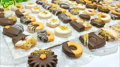 بسكويت العيد الفاخر بعجينة العشر دقائق