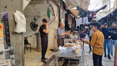 أسواق مدينة نابلس اليوم