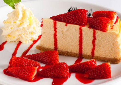 طريقة تحضير تشيز كيك الفراولة