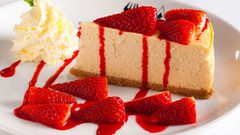 طريقة تحضير تشيز كيك الفراولة