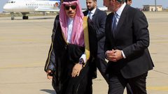 وزير الخارجية السعودي يصل سوريا