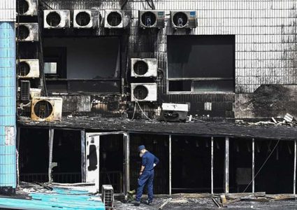 الصين:ارتفاع عدد قتلى حريق المستشفى في بكين إلى 29