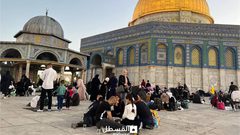 أجواء الإفطار في المسجد الأقصى