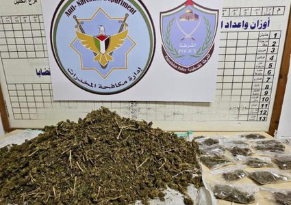 الشرطة تحبط تهريب كمية كبيرة من المخدرات في الخليل