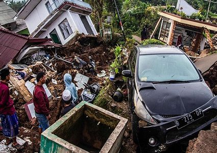 زلزال بقوة 7,1 درجات قبالة سواحل إندونيسيا