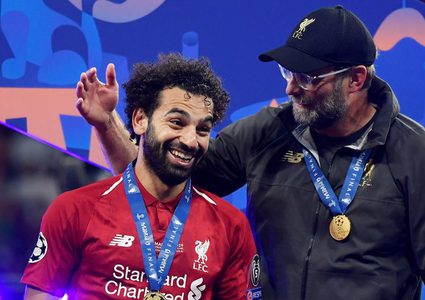 النجم المصري محمد صلاح يكشف عن طبيعة علاقته بمدربه الألماني يورغن كلوب