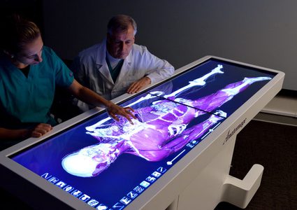 "الأناتوماج": جهاز التشريح الافتراضي المتطور في كلية الطب وعلوم الصحة