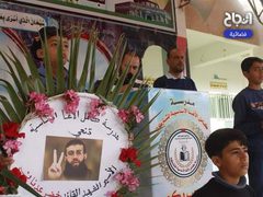 وقفة طلابية في مدارس غزة تنديدًا باغتيال الأسير الشيخ خضر عدنان