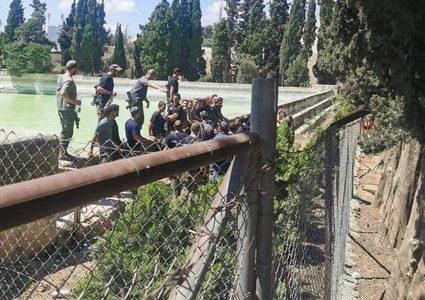 قوات الاحتلال تقتحم منطقة برك سليمان السياحية