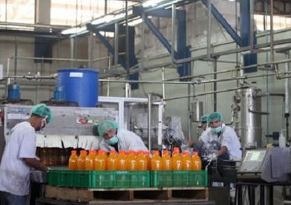 الإحصاء: ارتفاع الرقم القياسي لكميات الإنتاج الصناعي في فلسطين خلال آذار