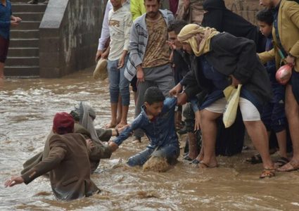 وفاة 21 يمنيا جراء الأمطار الغزيرة خلال خمسة أيام