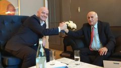 الرجوب: رئيس "الفيفا" يصل فلسطين الأحد المقبل