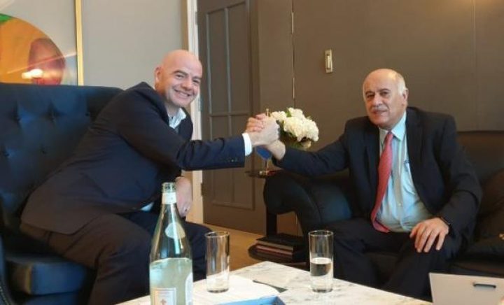 الرجوب: رئيس "الفيفا" يصل فلسطين الأحد المقبل