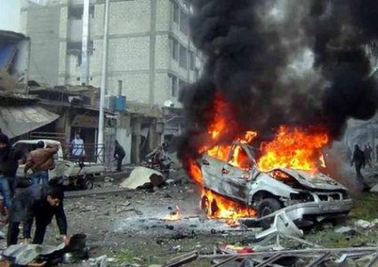 انفجار سيارة في العاصمة السورية دمشق