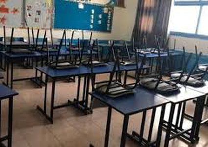 استمرار تعليق الدوام في كافة المدارس في غزة غدا السبت