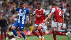 برايتون يقرب السيتي من اللقب بفوز كاسح على آرسنال