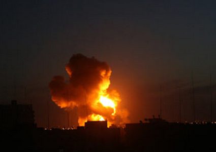 مدفعية الاحتلال تقصف موقعا شمال بيت لاهيا