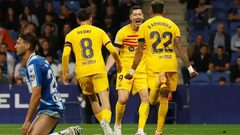 برشلونة يسحق إسبانيول ويحسم لقب الدوري الإسباني