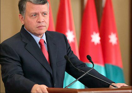 العاهل الأردني:حل القضية الفلسطينية هو مفتاح السلام والاستقرار بالشرق الأوسط
