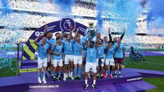 سيتي يحتفل بلقب الدوري الإنجليزي بالفوز بهدف على تشيلسي