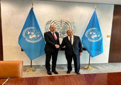 وزير خارجية الأردن يبحث مع غوتيريش سبل التوصل لحل سياسي للأزمة السورية