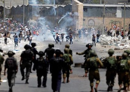 اندلاع مواجهات مع قوات الاحتلال غرب رام الله