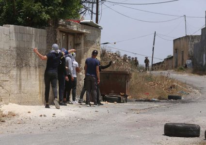 اصابات خلال مواجهات في كفر قدوم