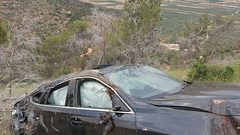 مصرع شاب جراء انقلاب سيارته فجر اليوم السبت