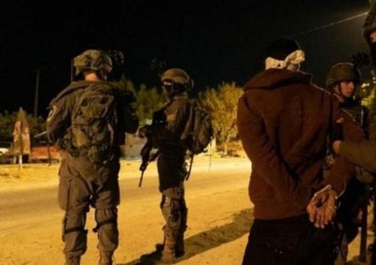 الاحتلال يعتقل شابا من  قرية حوسان جنوب بيت لحم