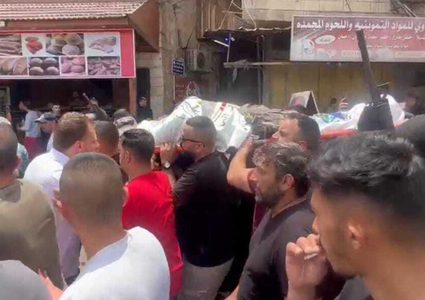 جماهير غفيرة تشيع جثمان الشهيد أشرف إبراهيم في جنين