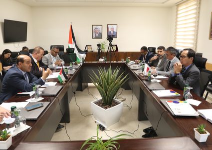 أبو زيد يبحث مع ممثلي اليابان وجايكا آفاق التعاون