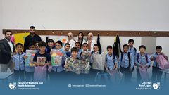 جمعية الطب المخبري تنظم زيارة للأطفال الأيتام في مدرسة جيل المستقبل