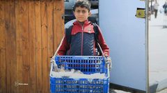 ميناء غزة صباح اليوم