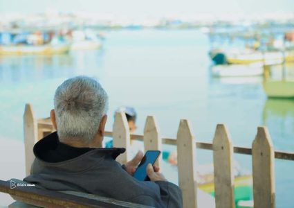 ميناء غزة صباح اليوم الخميس