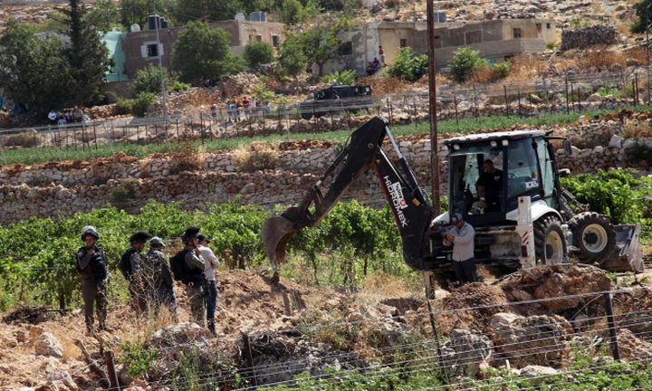 هدم منشآت زراعية في قرية معاوية داخل أراضي الـ48