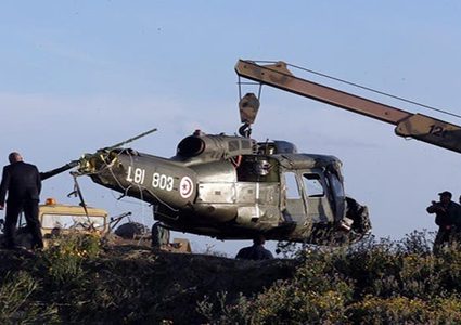 مصرع 4 عسكريين في تحطم مروحية شمالي تونس
