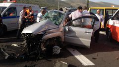 إصابات بينها خطيرة في حادث طرق بالجليل الغربي في الداخل المحتل