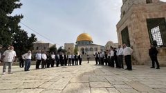 أوروبيون:مشروع قانون دولة الاحتلال لتقسيم الأقصى تطور خطير يجب وقفه فورًا