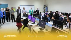 جامعة النجاح و تستضيف نادي البرمجة والذكاء الاصطناعي لطلبة مدارس محافظة نابلس