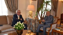 أبو الغيط يبحث مع وينسلاند تطورات القضية الفلسطينية