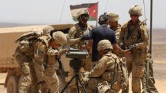 تدريبات عسكرية مشتركة بين الأردن وبلجيكا