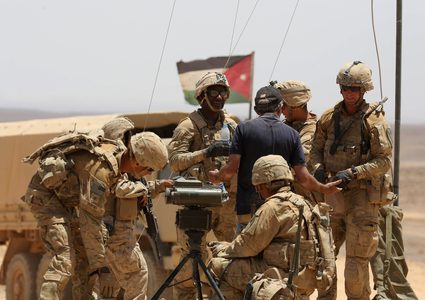 تدريبات عسكرية مشتركة بين الأردن وبلجيكا