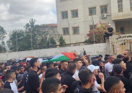 نابلس تودع شهيدها خليل الأنيس بتشييع مهيب
