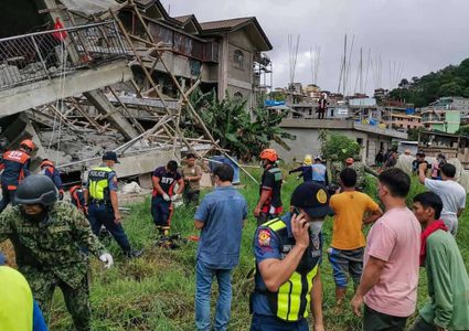 زلزال بقوة 6.2 درجة يضرب الفيليبين