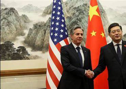 واشنطن: محادثات بلينكن وتشين صريحة وجوهرية وبناءة