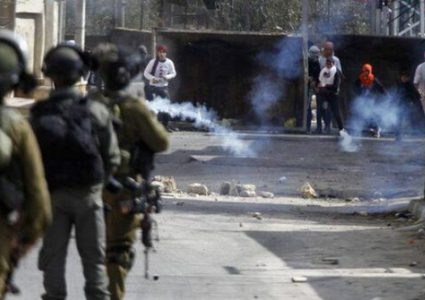 اصابات بالاختناق خلال مواجهات مع قوات الاحتلال في السيلة الحارثية